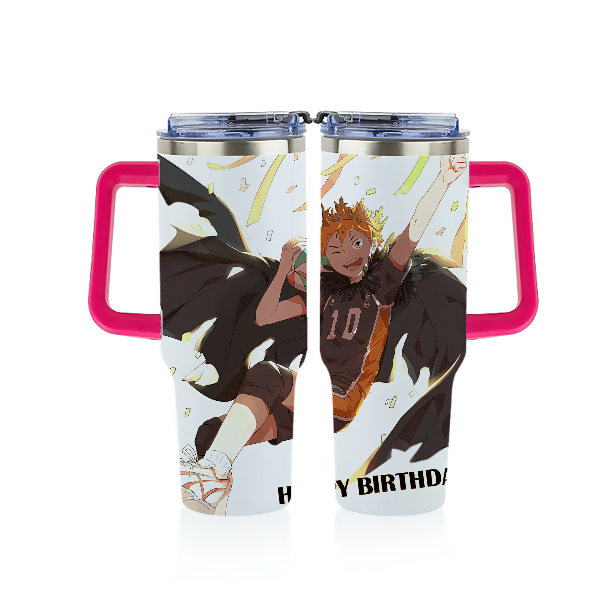 （画像用） ハイキュー!! Haikyu!! 1200ｍLフルプリント車用タンブラー